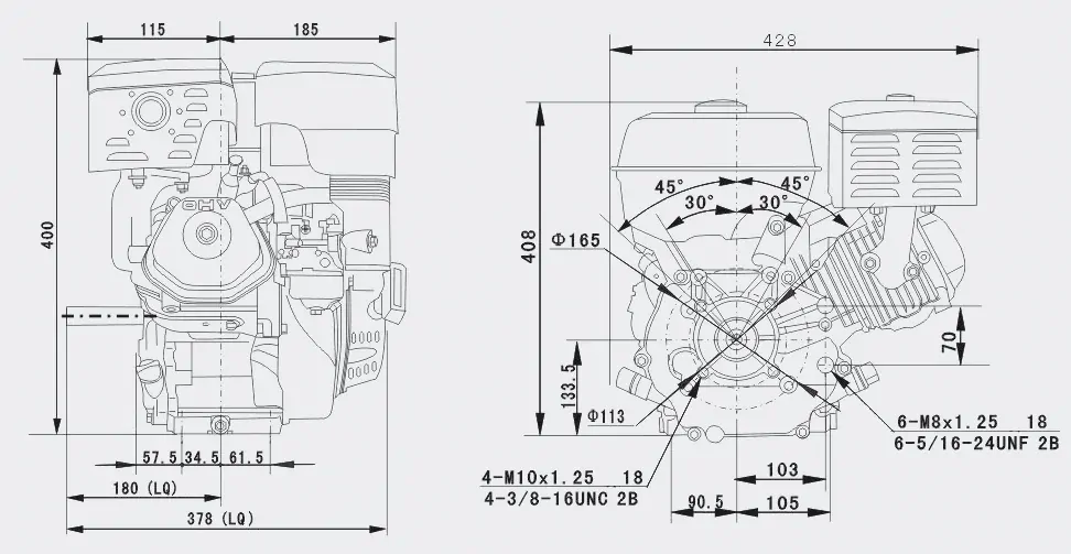 LIFAN 9HP Q22 S